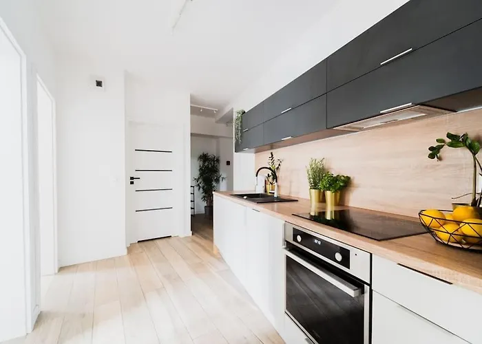 Center - 3 - New Building - Private Parking Place - Garage 아파트 브로츠와프