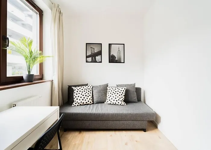 Center - 3 - New Building - Private Parking Place - Garage 아파트 브로츠와프