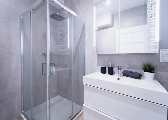 아파트 Center - 3 - New Building - Private Parking Place - Garage 브로츠와프